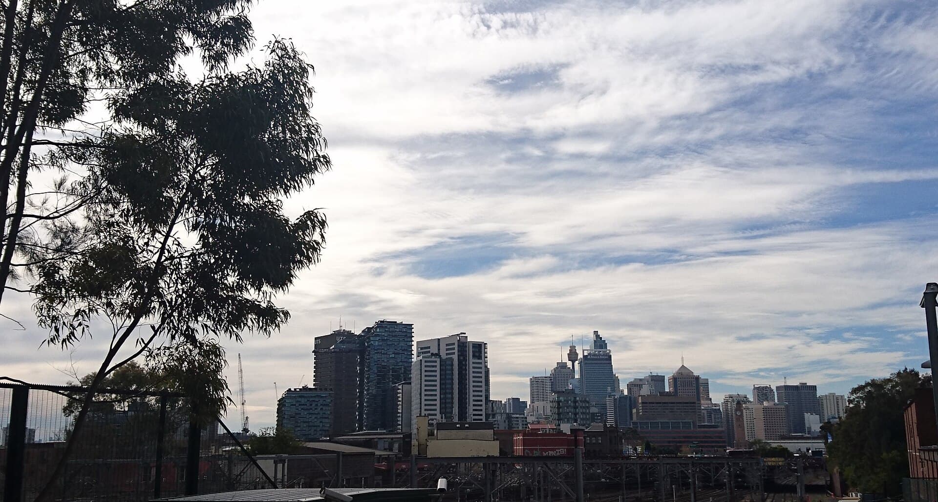 Sydney CBD office towers in daylight